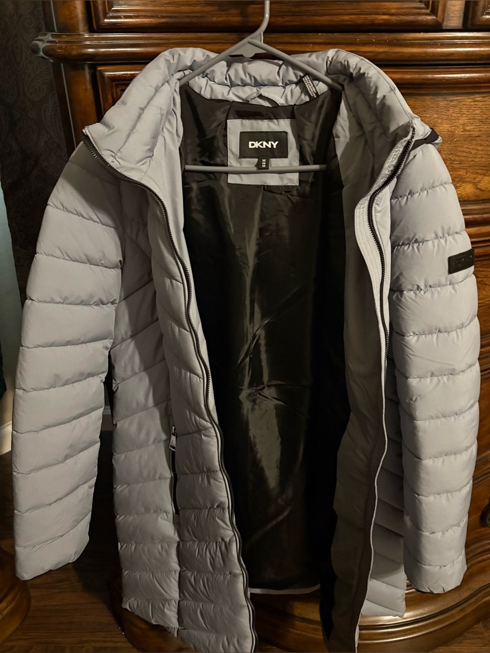 DKNY Women’s Quilted Puffer Coat M New